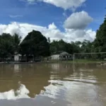 cheia do rio